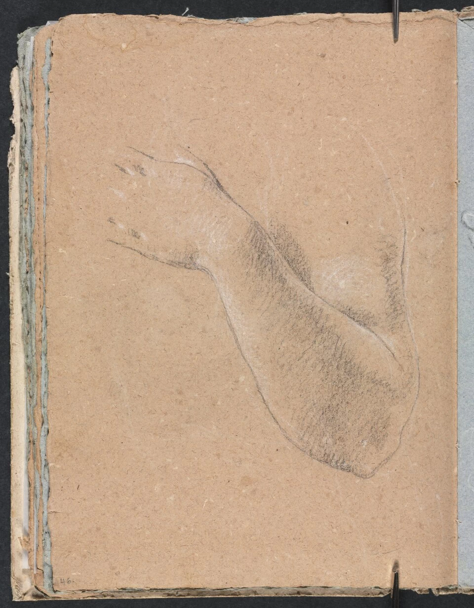 Braccio e mano sinistri - Cleveland Museum of Art